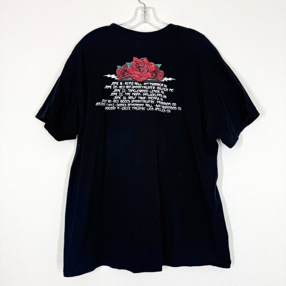 Grateful Dead Shirt T-Shirt Jerry Garcia Symphonic 2013 Summer Warren Haynes XL - Picture 3 of 6